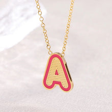 Load image into Gallery viewer, Blurred Lines Initial Necklace