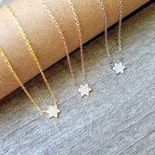 Load image into Gallery viewer, Mini Star of David Necklace