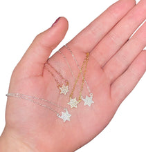 Load image into Gallery viewer, Mini Star of David Necklace