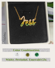 Load image into Gallery viewer, Ombre Say My Name Necklace