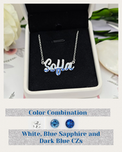 Load image into Gallery viewer, Ombre Say My Name Necklace