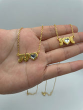 Load image into Gallery viewer, Rolling Initials Necklace