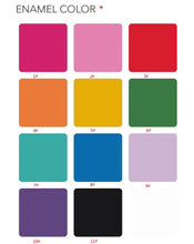 Load image into Gallery viewer, Chasing Rainbows Enamel Bubble Name Necklace