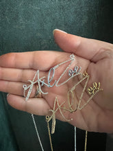Load image into Gallery viewer, The Script Signature Necklace