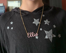 Load image into Gallery viewer, Script Necklace