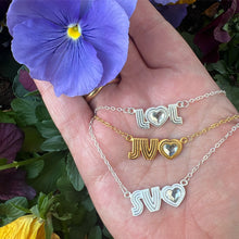 Load image into Gallery viewer, Rolling Initials Necklace