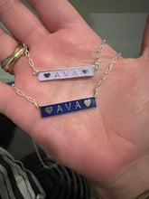 Load image into Gallery viewer, Enamel Bar Necklace