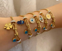 Load image into Gallery viewer, The Anna Evil Eye Bracelet
