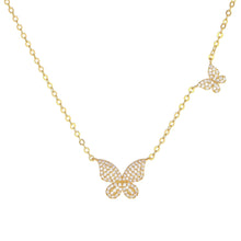 Load image into Gallery viewer, Butterfly Bling Necklace
