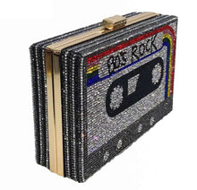 Load image into Gallery viewer, 80s Rock Tape Purse
