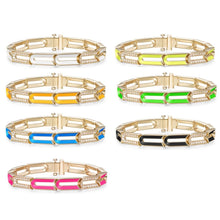 Load image into Gallery viewer, Neon Enamel Bangles
